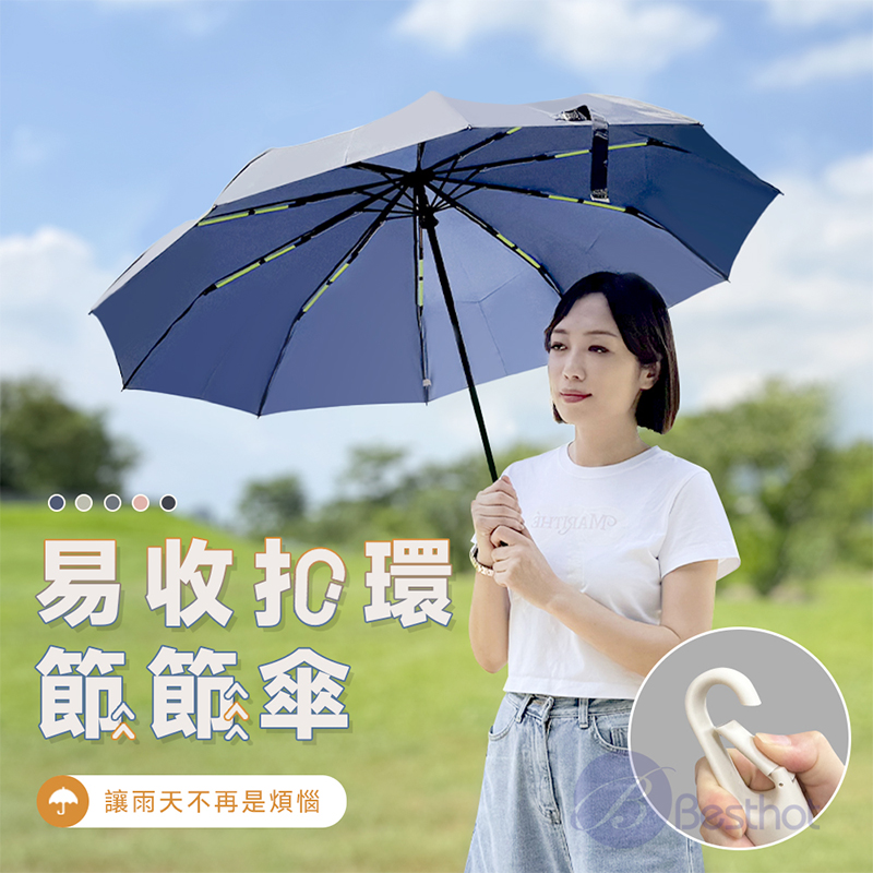 BESTHOT 大傘面易收扣環節節傘