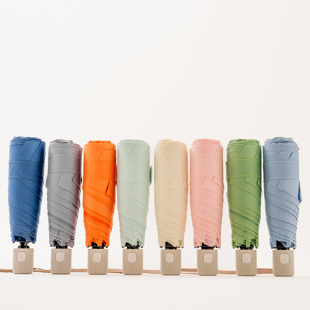 ROLLS POCKET l 世界最短 口袋型.自動瞬間捲收傘(共8色/威品嚴選)