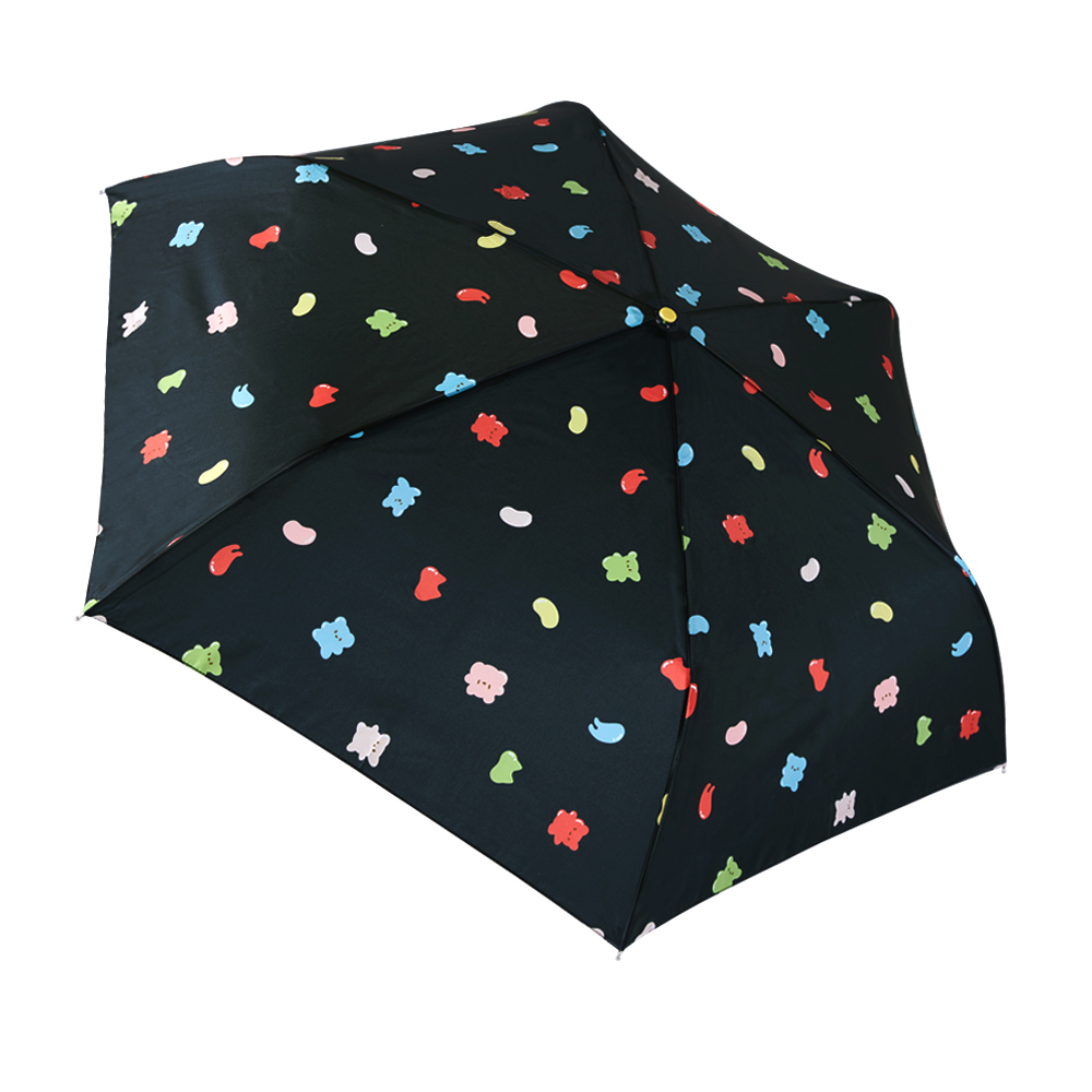RAINSTORY 軟糖熊 抗UV手開輕細口紅傘 多色