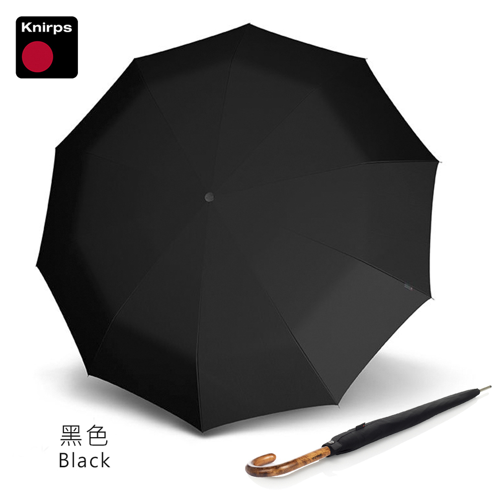 Knirps 德國紅點傘 經典手工木柄直立式雨傘(T.771-素色款/威品嚴選)