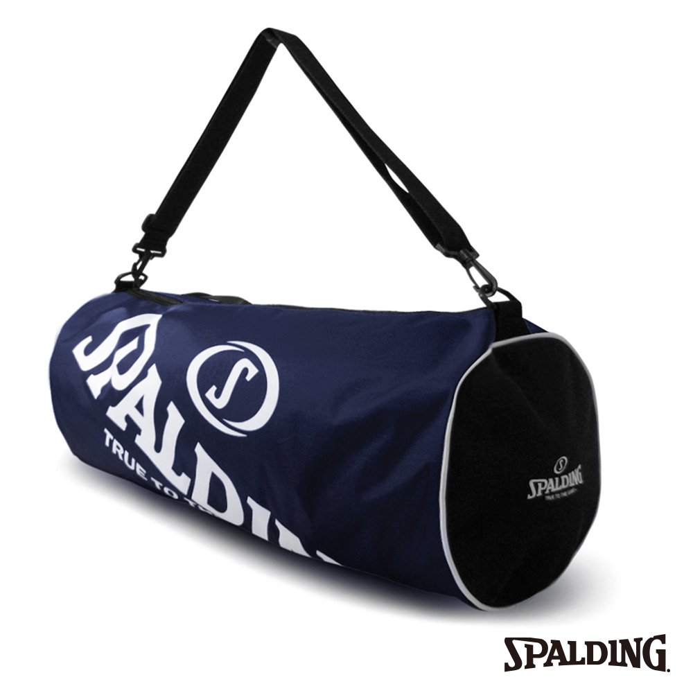 SPALDING 斯伯丁 籃球球袋 三顆裝 經典大logo款式 黑色