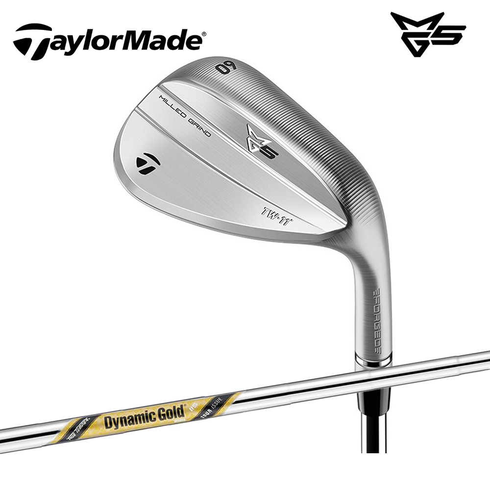 TaylorMade 全新第五代 MG5 TW 銀色 鍛造挖起桿 DG TOUR ISSUE 115 鐵桿身(Tiger Woods MG5專屬規格)