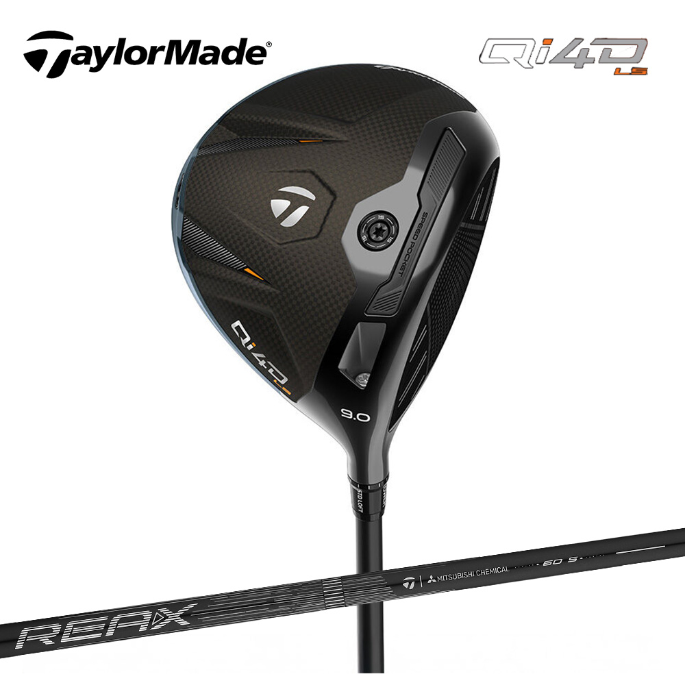 TaylorMade QI4D LS版 一號木桿 Reax LR60 碳身 日規(LS版 低倒旋產生更遠距離)