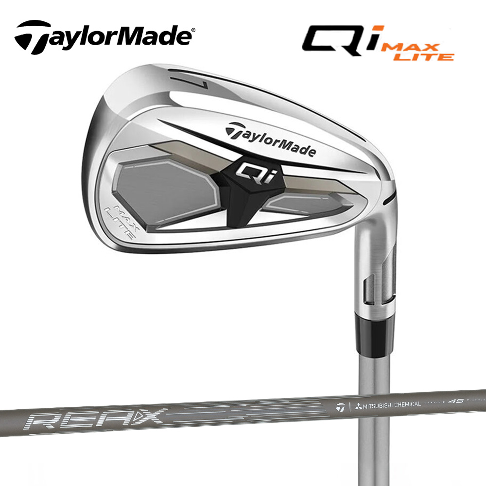 TaylorMade 2026 Qi Max Lite 女仕碳身鐵桿組6-PAS 7支(輕鬆優雅揮桿