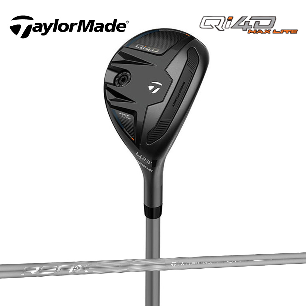 TaylorMade QI4D Max Lite Lady 女生雞腿桿 Reax40 碳身 日規(女生版 有距離的救援桿)