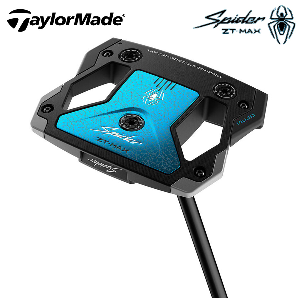 TaylorMade 2026 新款Spider ZT Max 高爾夫球推桿 34吋(慣性加大 MOI更高 0扭矩推桿 )