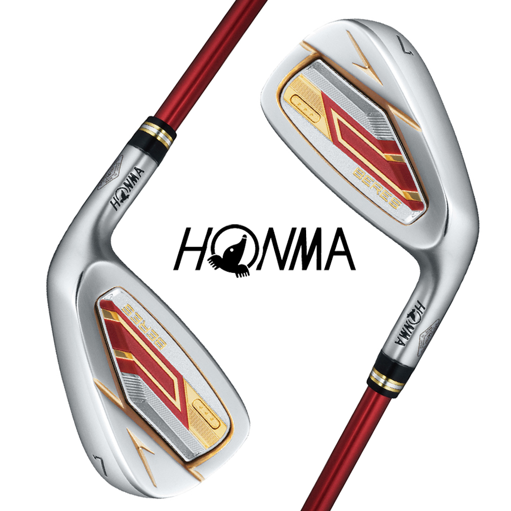 HONMA 本間高爾夫BERES 09 ARMRQ 3FX 3星女生鐵桿組/#7-10.SW(高爾夫球