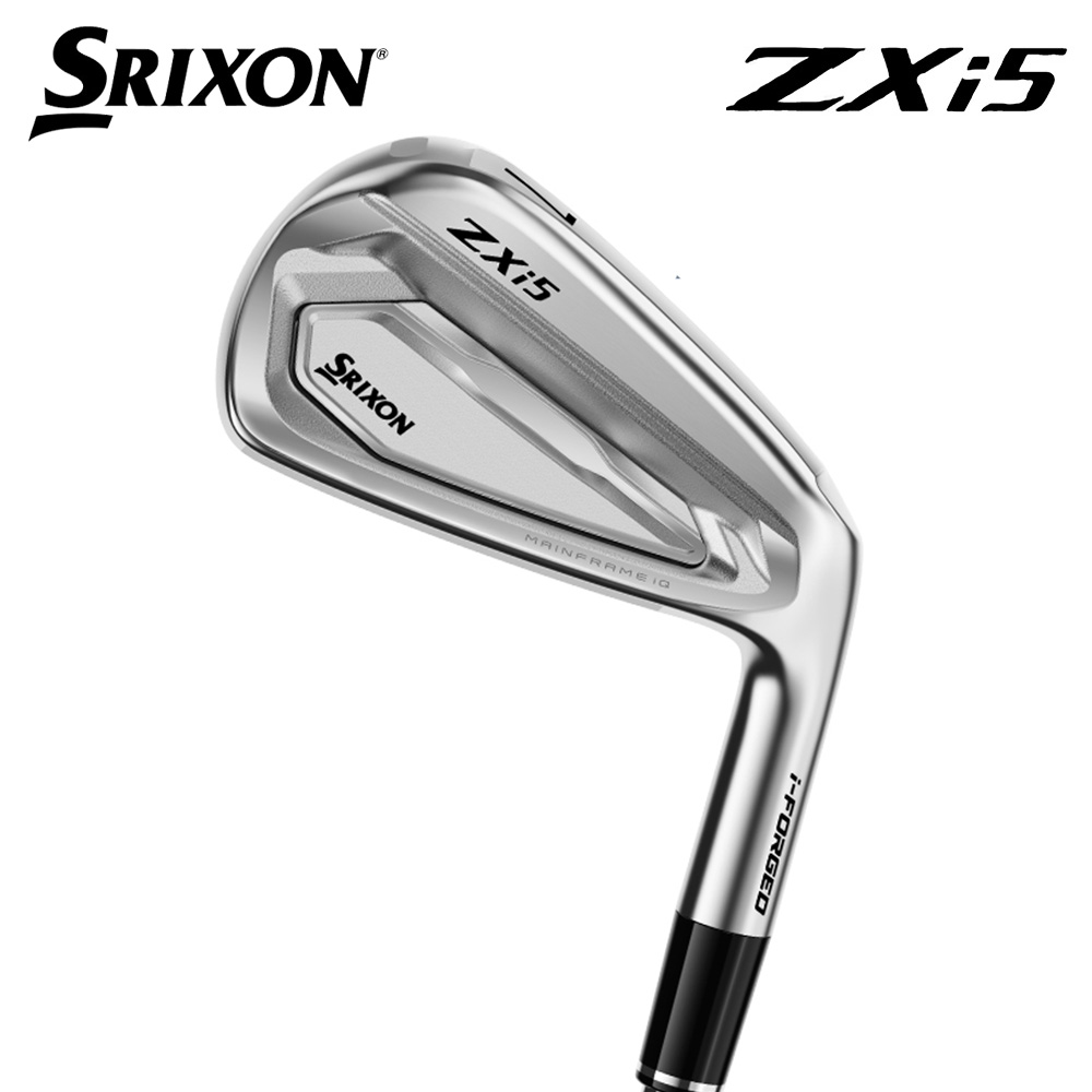 DUNLOP 2027 SRIXON ZXI5 高爾夫球鐵桿組 鐵桿身 5-P共6支裝 (新世代軟鐵鍛造球桿 黏球手感佳)