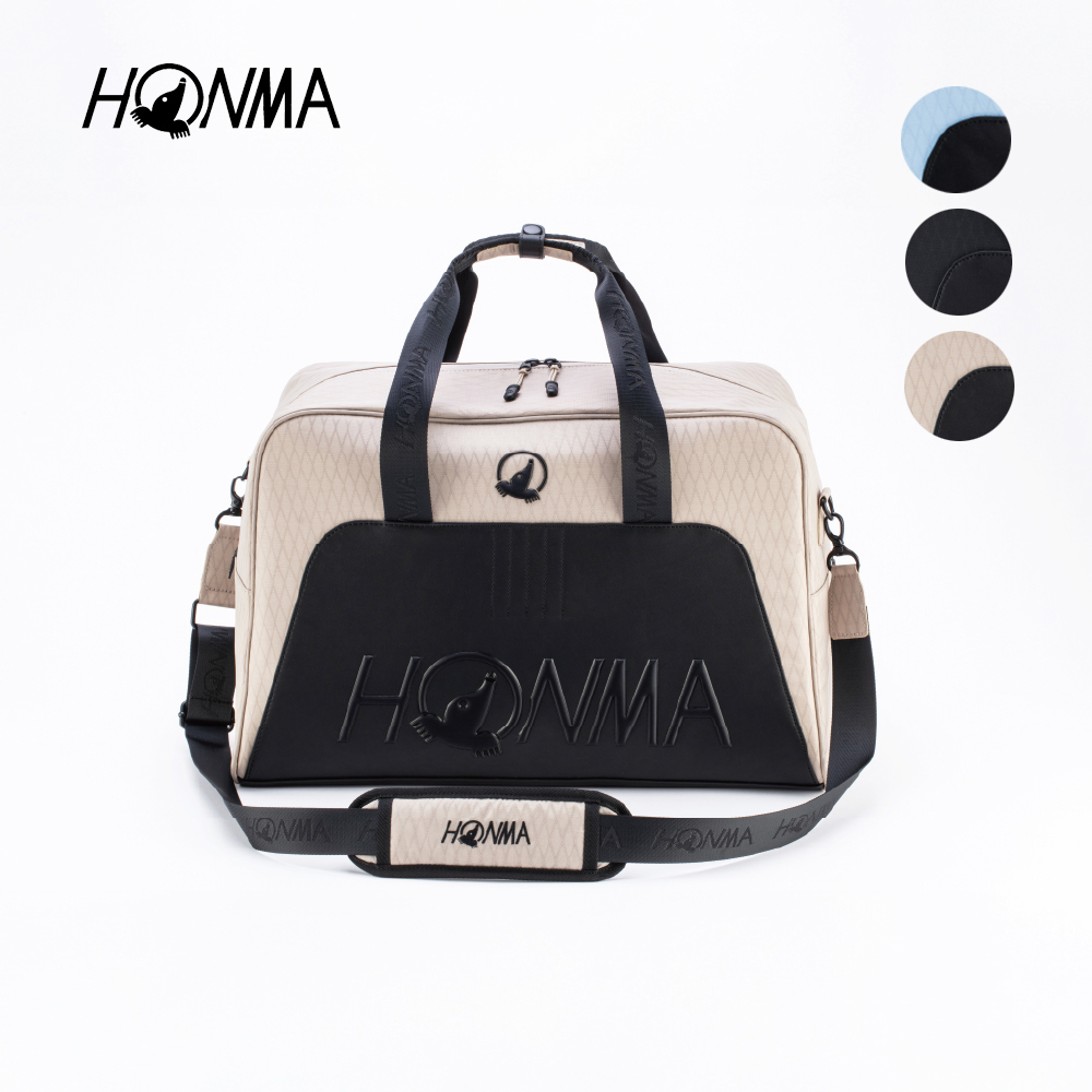 HONMA 本間高爾夫 高爾夫衣物袋/行李袋/波士頓包 可肩背GOLF BOSTON BAG BB12632(多色任選)