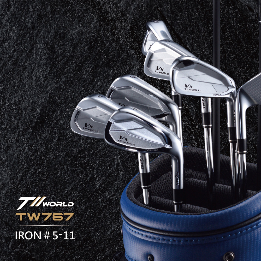 HONMA 本間高爾夫 TW767-VX 鐵桿組 #6-P 5支組(高爾夫球桿 不含球袋 特降優惠)
