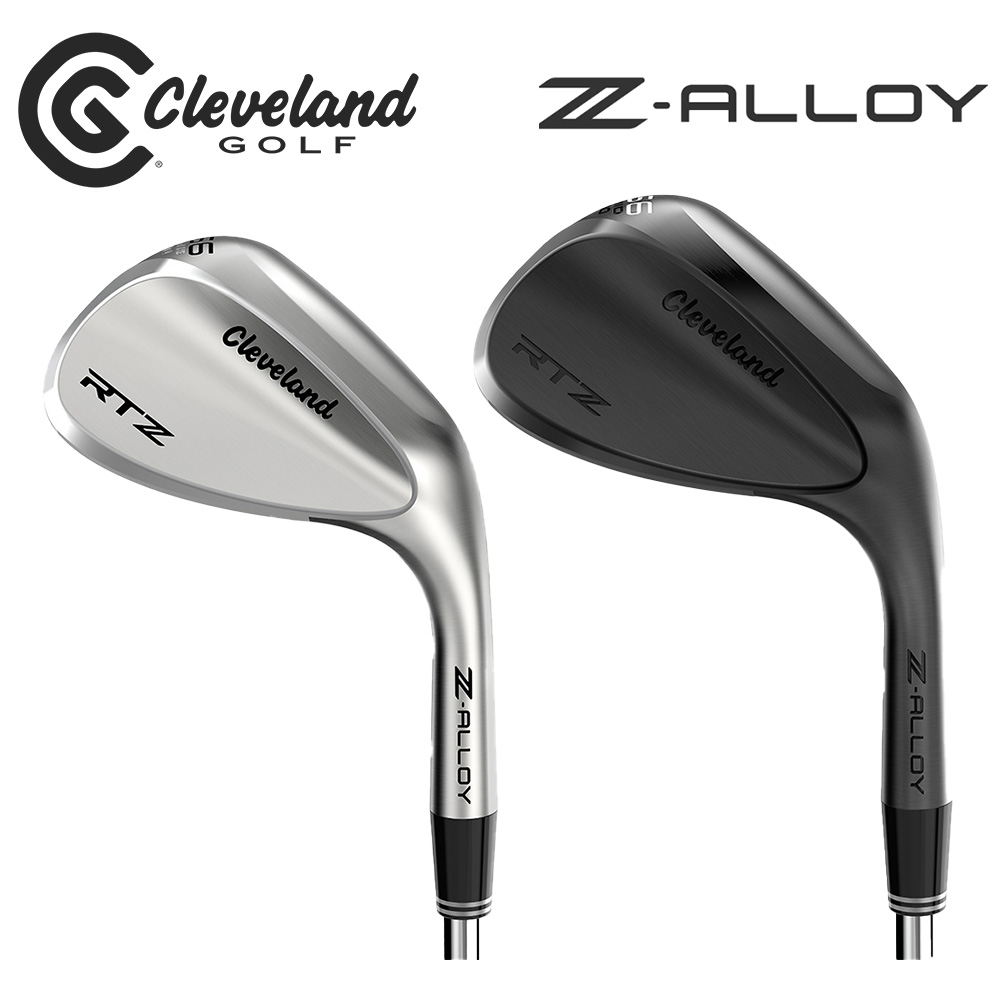 DUNLOP Cleveland RTZ Wedge 高爾夫挖起桿 銀白色或黑色