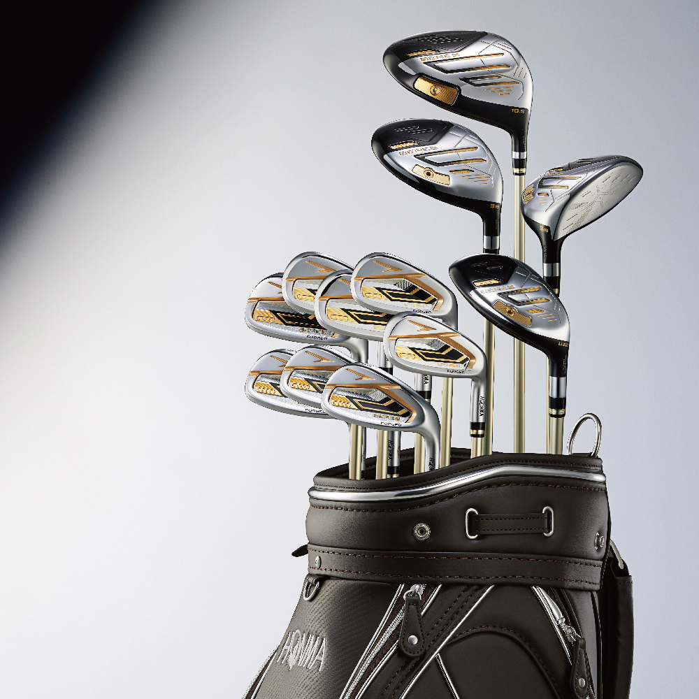 HONMA 本間高爾夫 3星 BERES 09 3木6支 鐵套組(高爾夫球桿 不含桿袋 日本品牌)