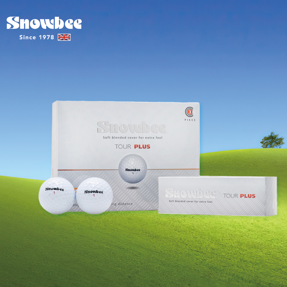 Snowbee 司諾比 Golf Tour Plus 3-piece 三層球 白球(高爾夫球 高球)