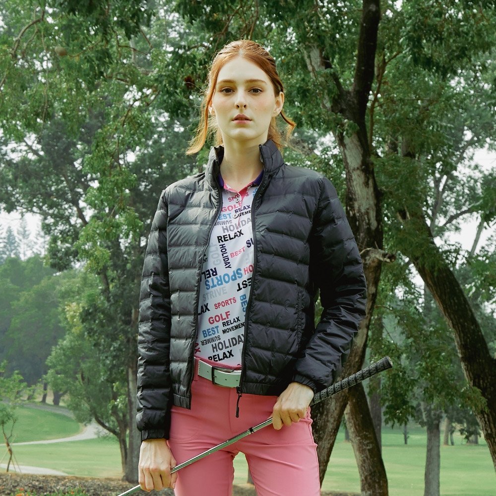 Snowbee Golf 司諾比 女士立領羽絨外套(無帽) (90%優質鴨絨)