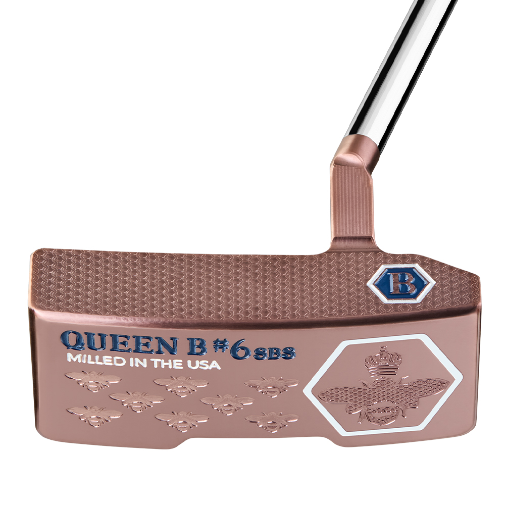 Bettinardi Queen B #6 Slotback Slant (短頸) 推桿(Jumbo Grip)(362g)