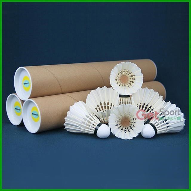 GetSport 大黃標羽毛球(無標籤練習球)(12入x12筒)(共144顆)