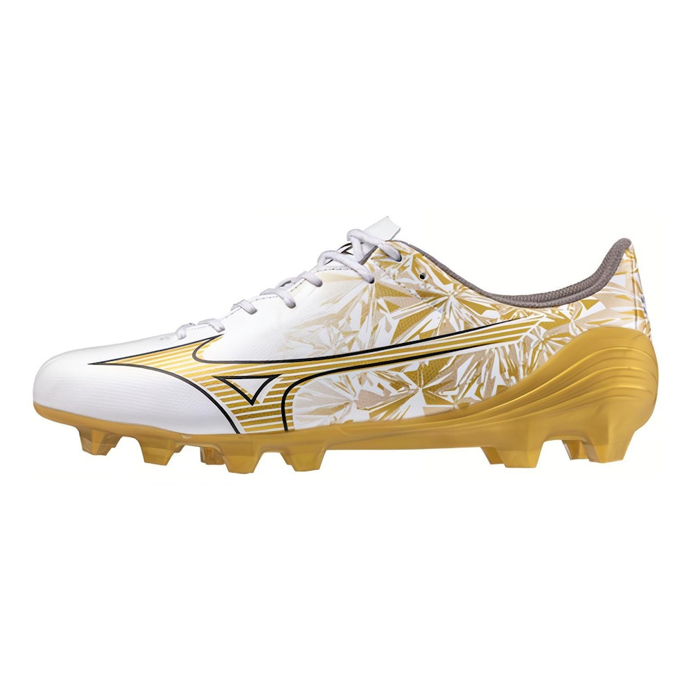 MIZUNO 美津濃 α ALPHA SELECT 成人足球釘鞋 白金 P1GA246550