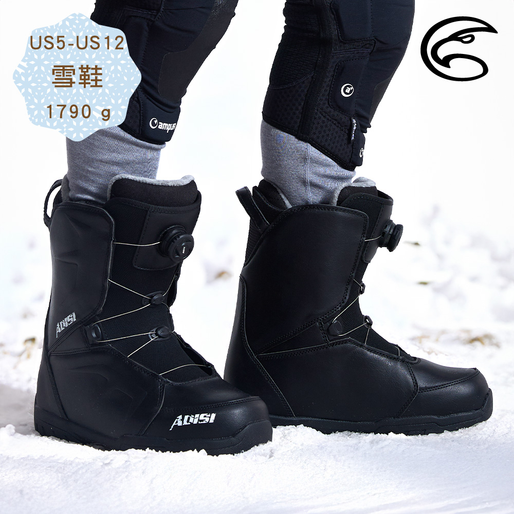 SNOWBOARD雪鞋【黑色】AS24139/(US5~US12)