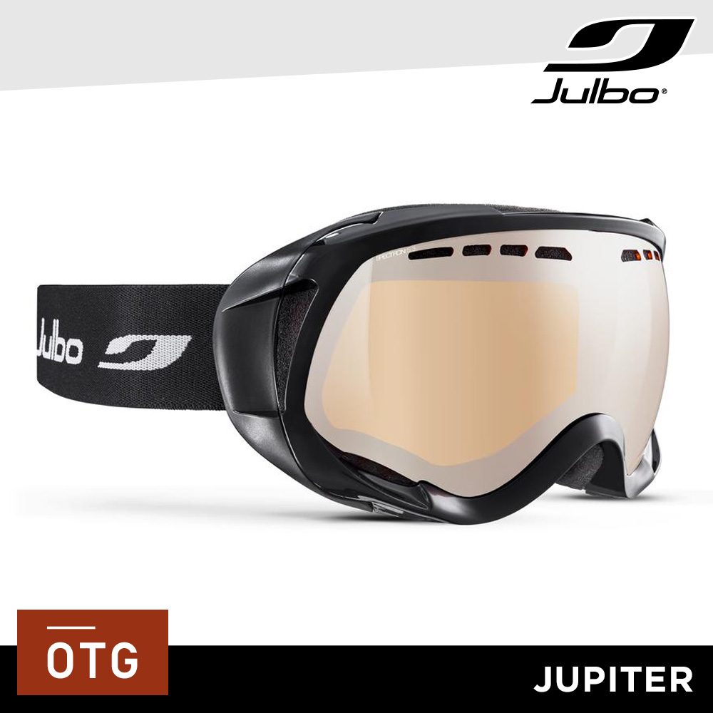 Julbo 滑雪護目鏡 Jupiter OTG J79412140 / 黑框 (淺棕多層鍍膜片)