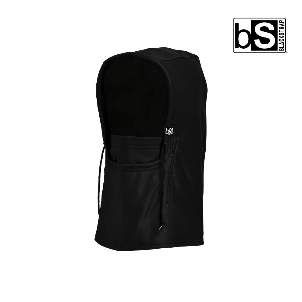 BlackStrap Camber Hood 素色兩用雙層保暖多功能頭套【Black/黑】/內裡磨毛