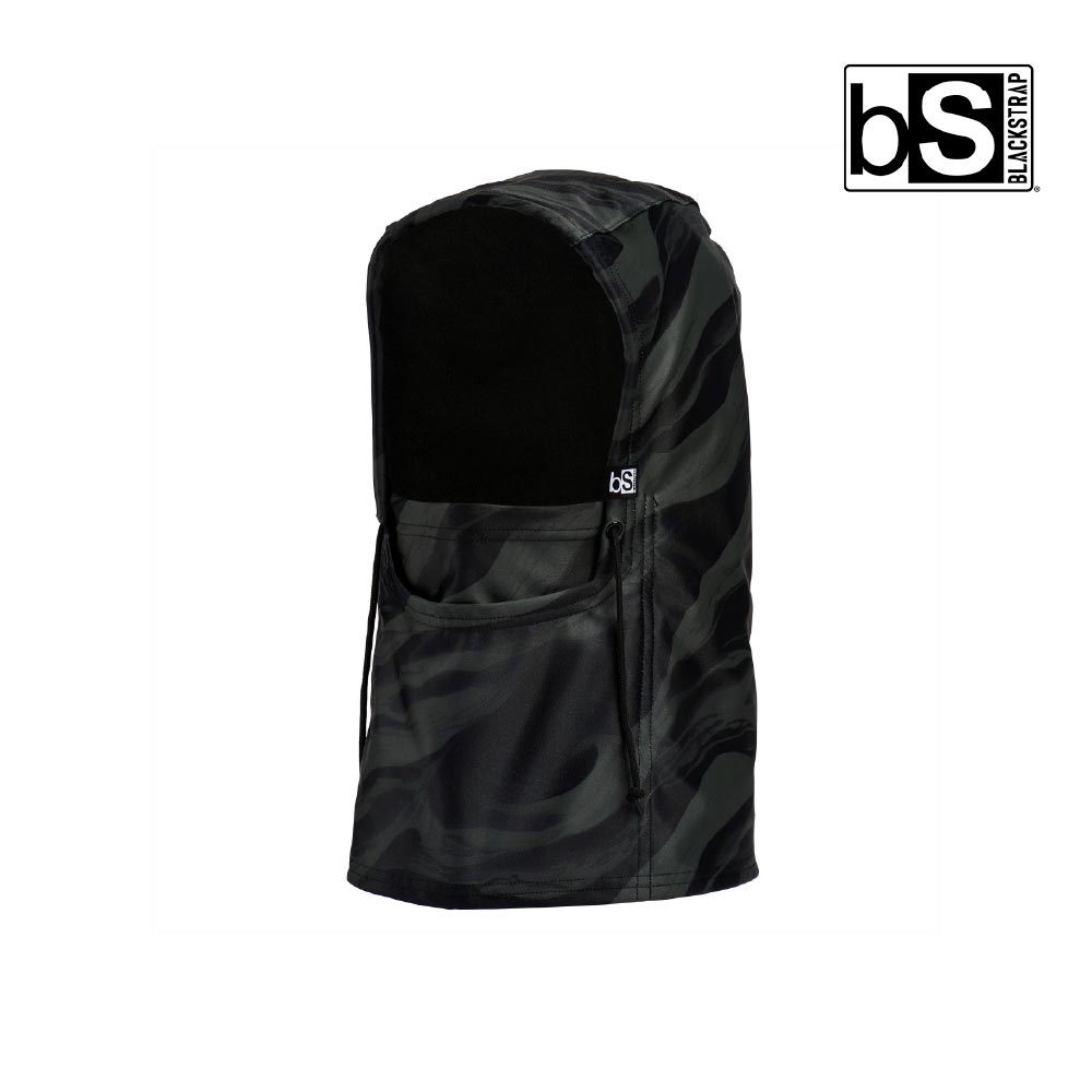 BlackStrap Camber Hood 印花兩用雙層保暖多功能頭套/Bone Black/紋路黑/內裡磨毛/單一尺寸/多色選擇