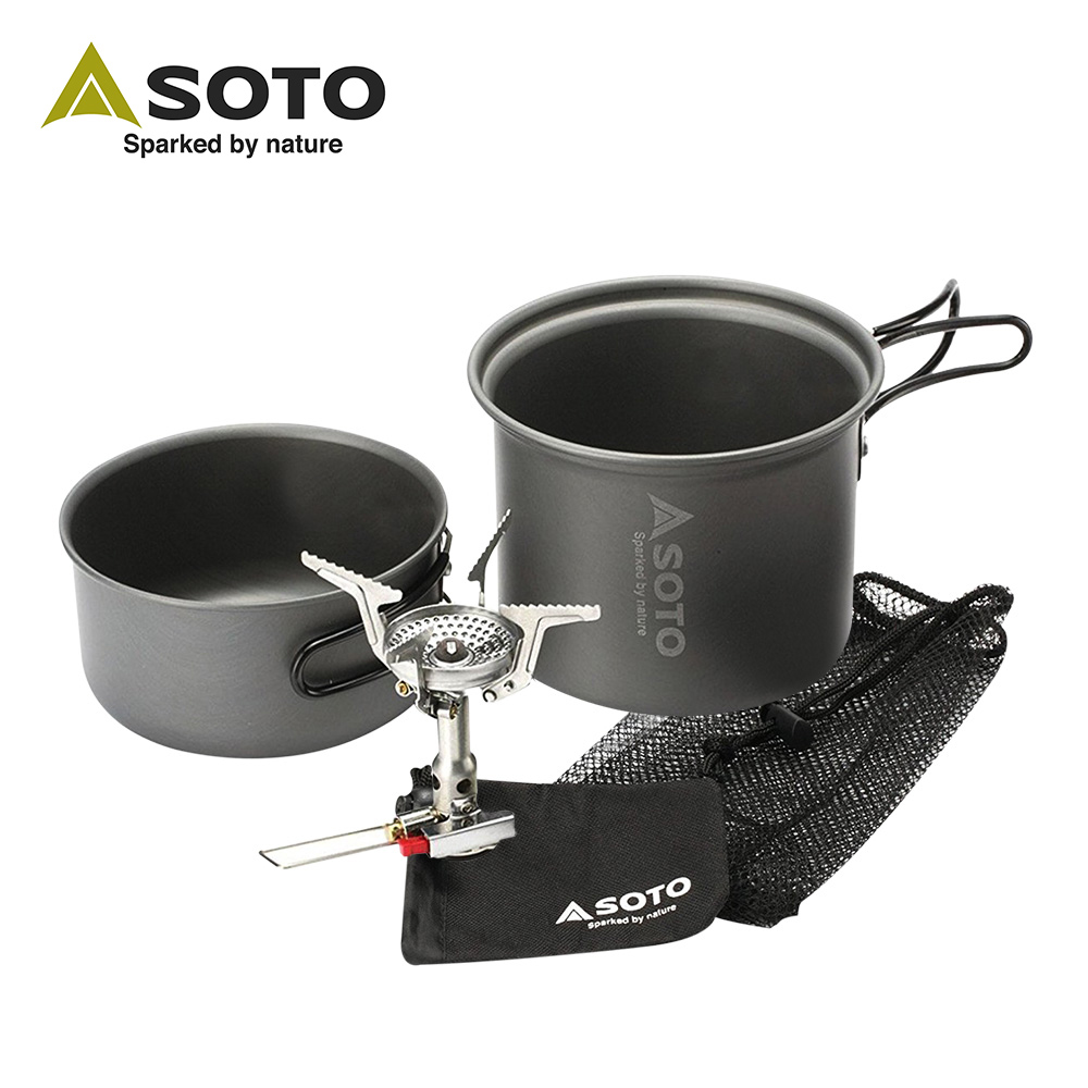 SOTO 攻頂登山爐組SOD-320CC