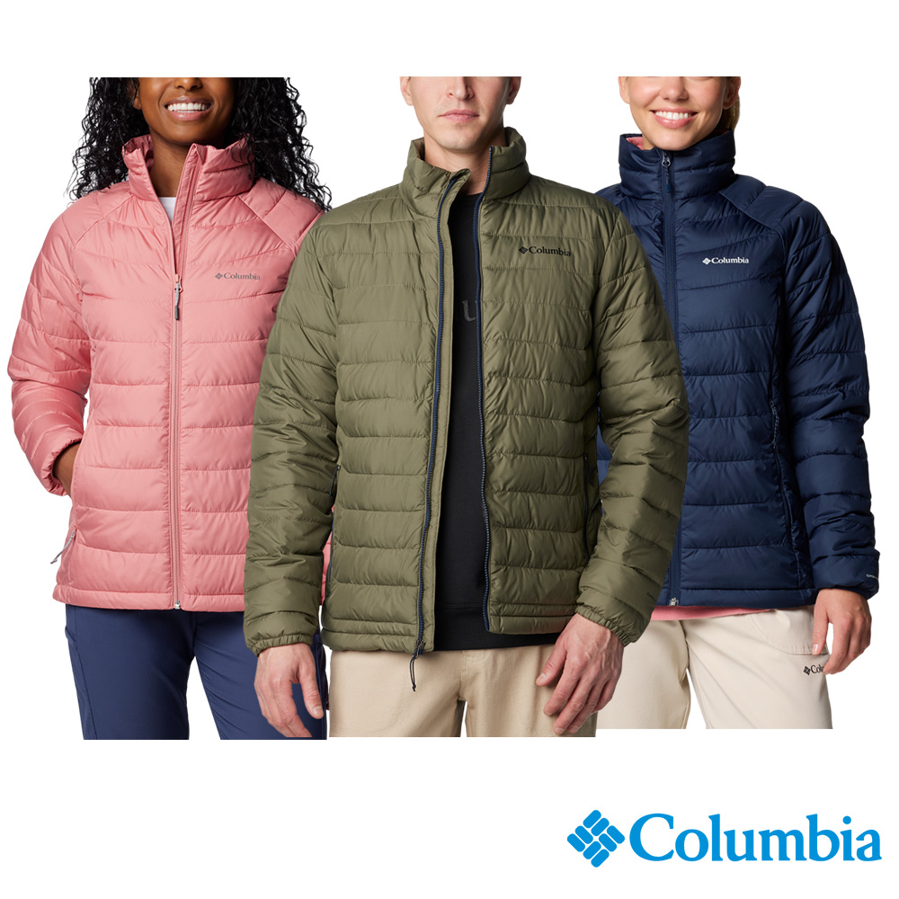 Columbia 哥倫比亞 男女款- 防潑保暖化纖外套(2024秋冬)