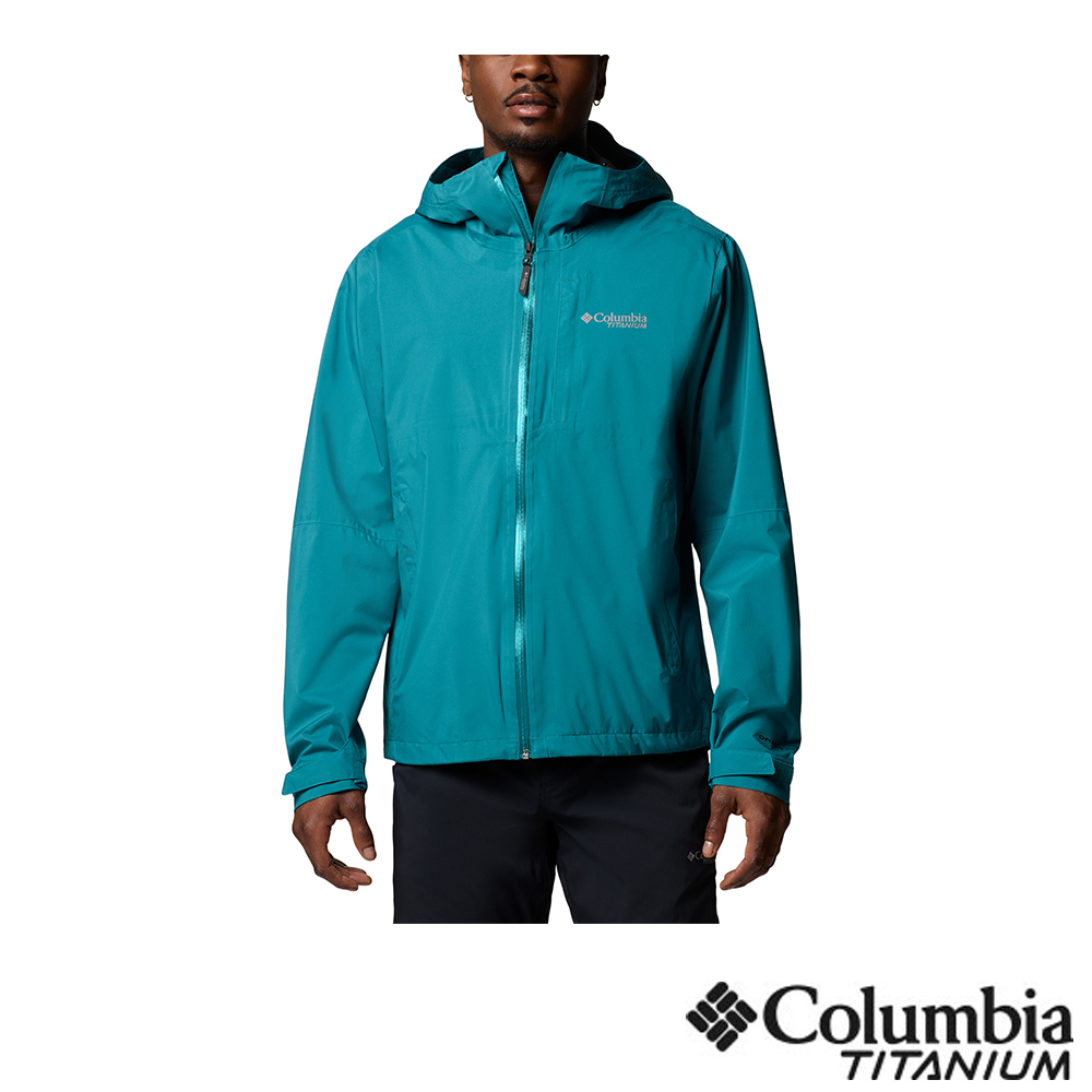 Columbia 哥倫比亞 男款 - 防水外套-青藍色 UWO35070EB/JS