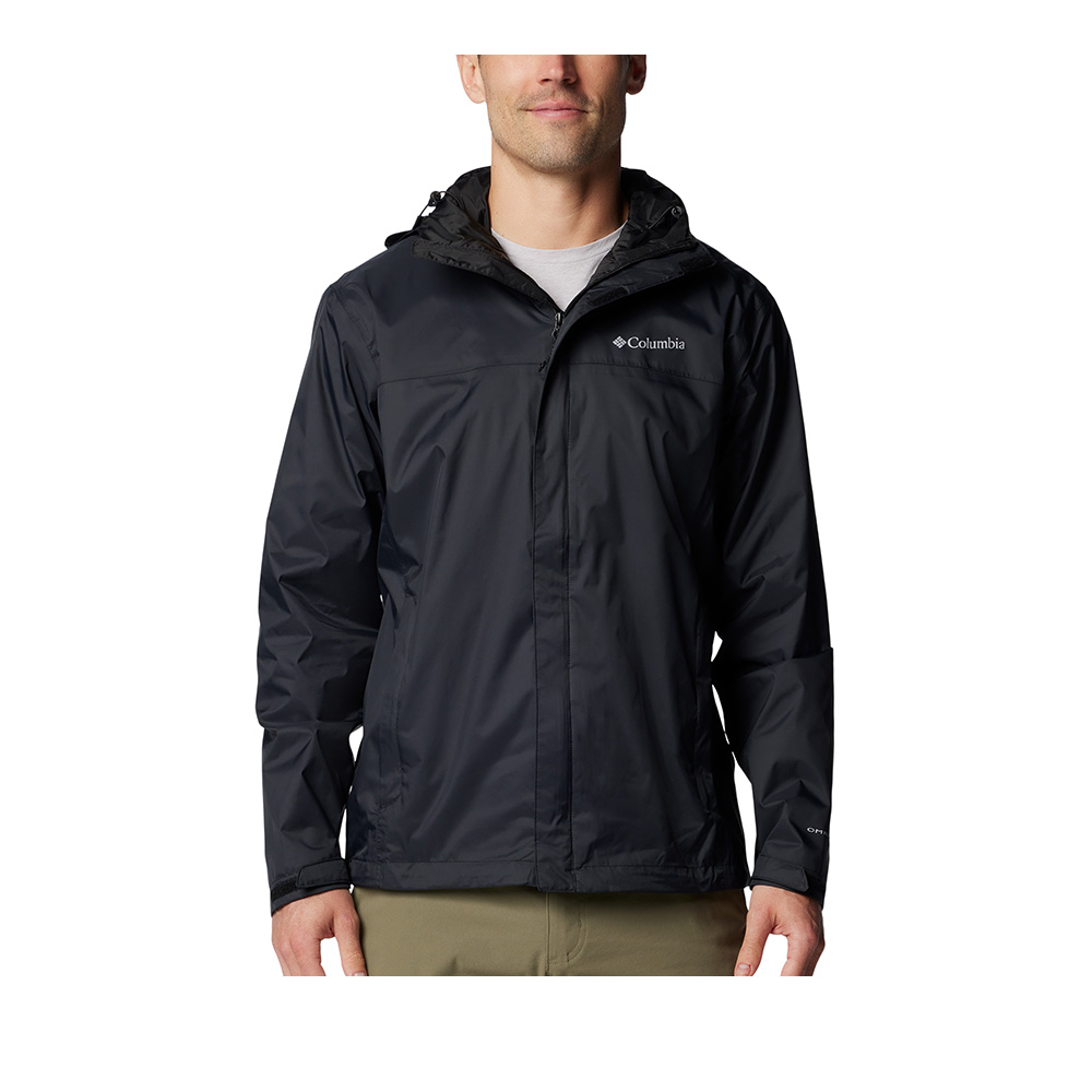 Columbia 哥倫比亞 男款-OT防水外套-Watertight Jacket-黑色(URE24330BK/KS)