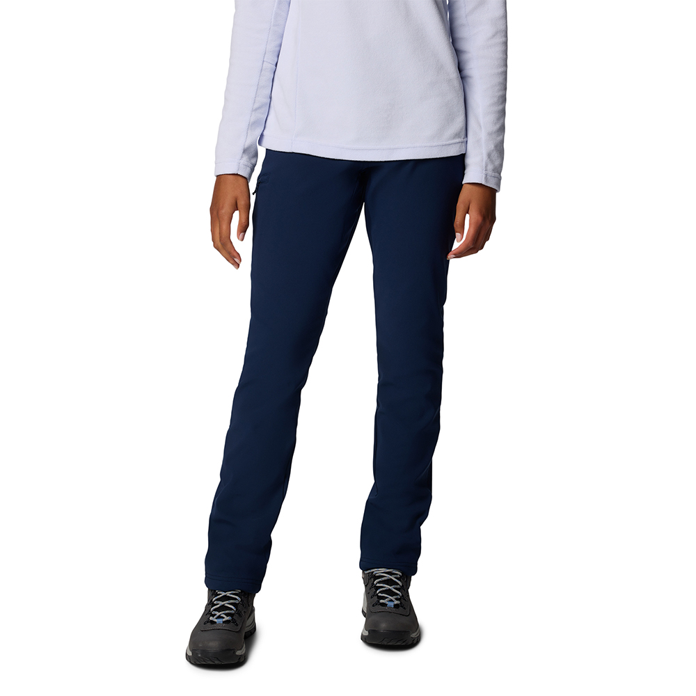 Columbia 哥倫比亞 女款-防潑高腰長褲Back Beauty High-Rise Pant-深藍色(UAR95010NY/KF)