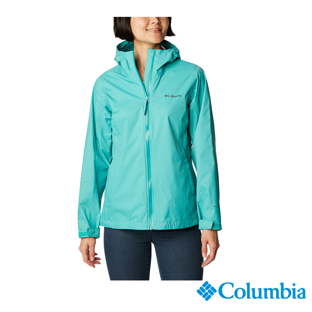 Columbia 哥倫比亞 女款 - EvaPOURation OT防水快排外套-藍色 URL20230BL-HF