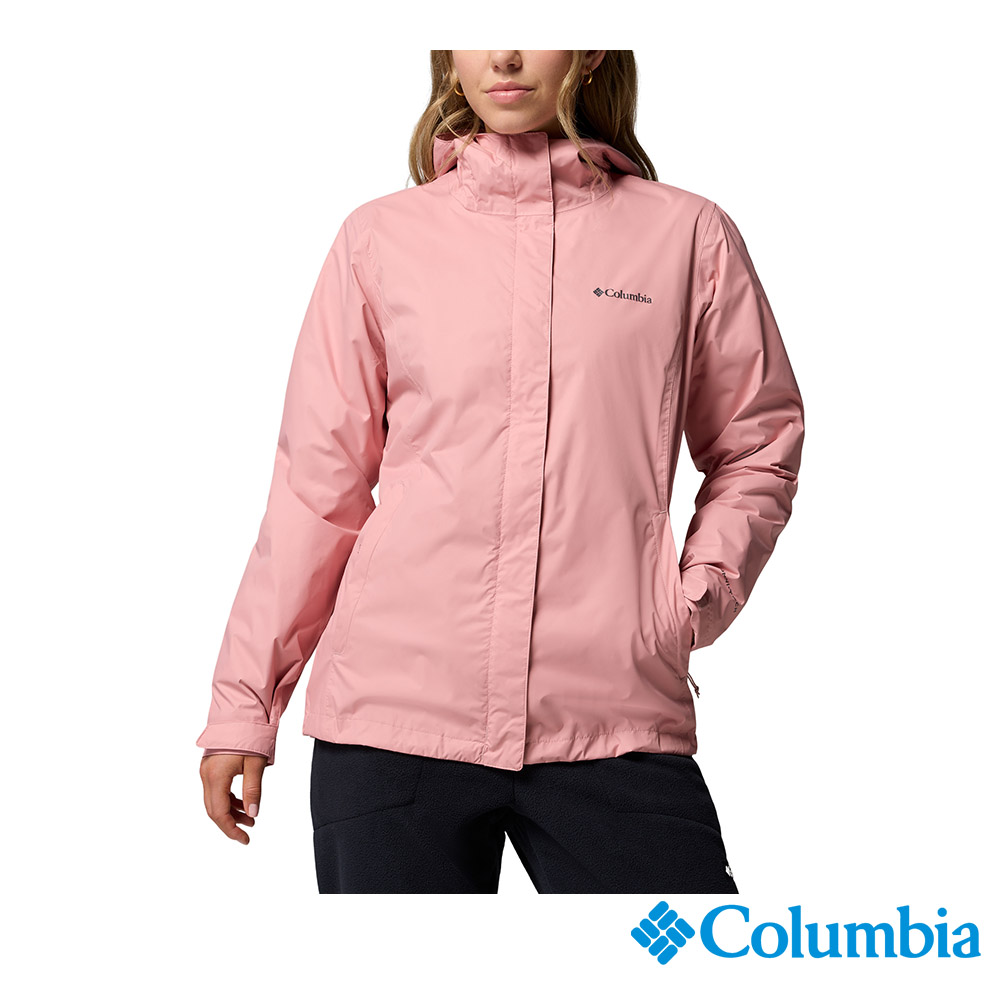 Columbia 哥倫比亞 女款 -OT防水外套-淺粉色 URR24360LK/JF