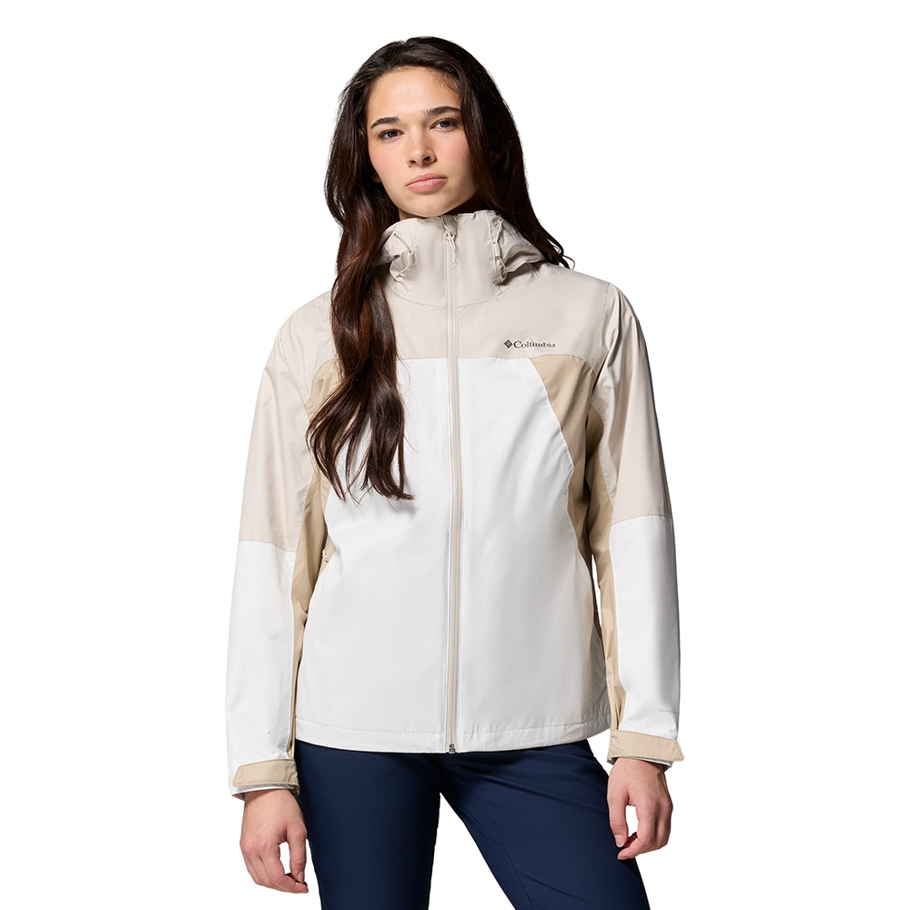 Columbia 哥倫比亞 女款-防水外套-Inner Limits IV Jacket-海鹽白(UWL88430ES/KF)