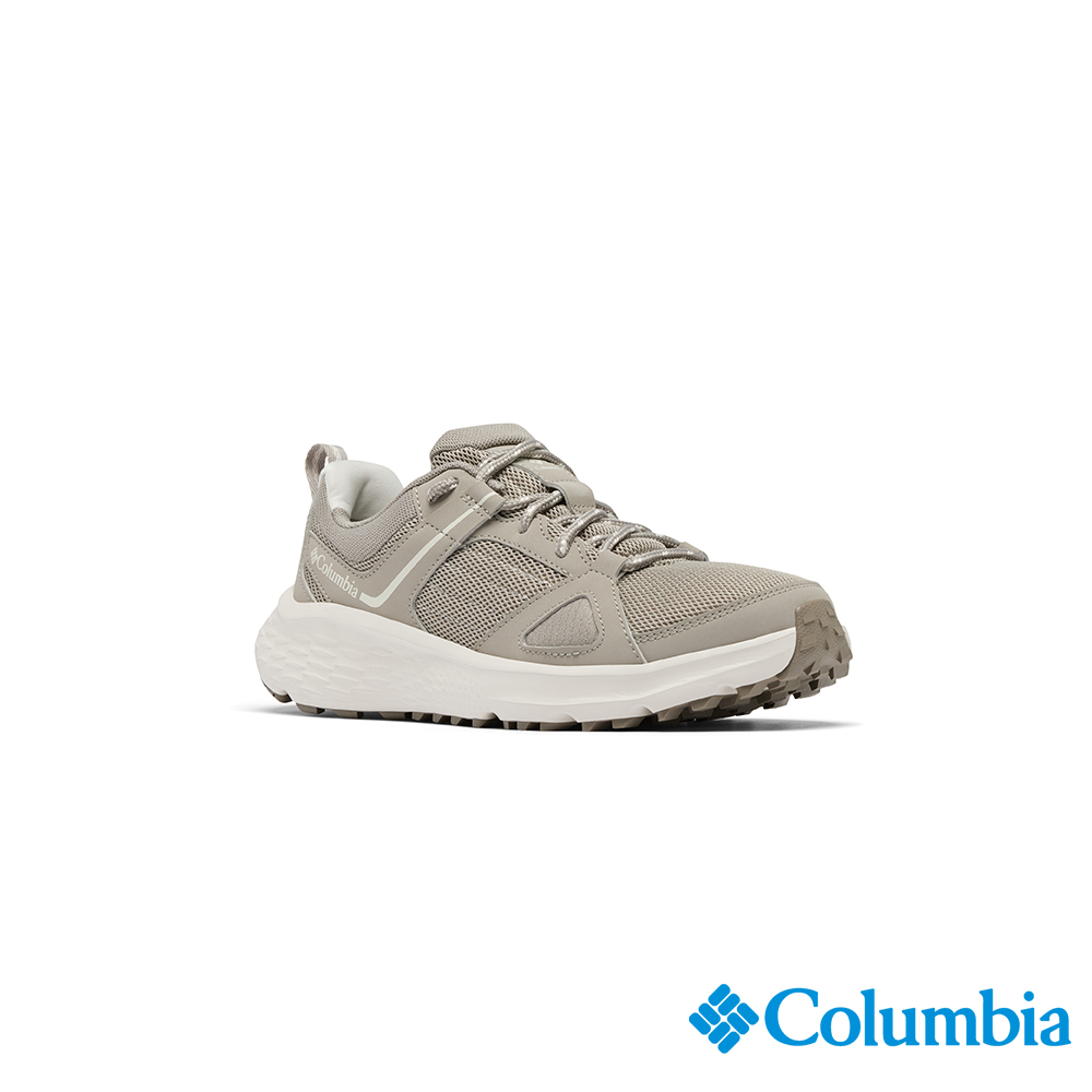 Columbia 哥倫比亞 女款防潑水休閒健走鞋-卡其 UBL82540KI/IF