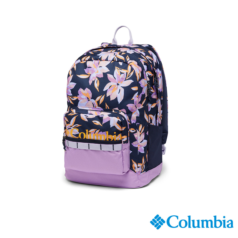 Columbia 哥倫比亞 中性 - Zigzag 後背包 30L-深藍印花 UUU00870QV-HF