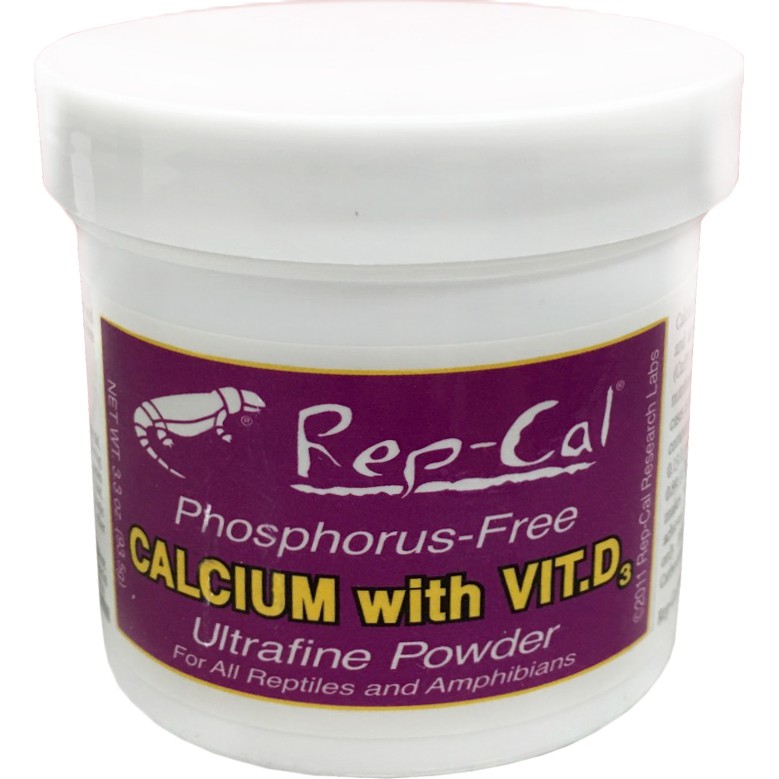 Rep-cal 美國 Rep-Cal 鈣粉 鈣添加 強化維生素 D3 超細粉 7lbs (3kg)