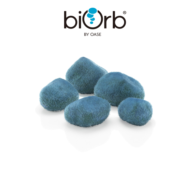 OASE 歐亞瑟 biOrb 仿真藍色苔蘚鵝卵石