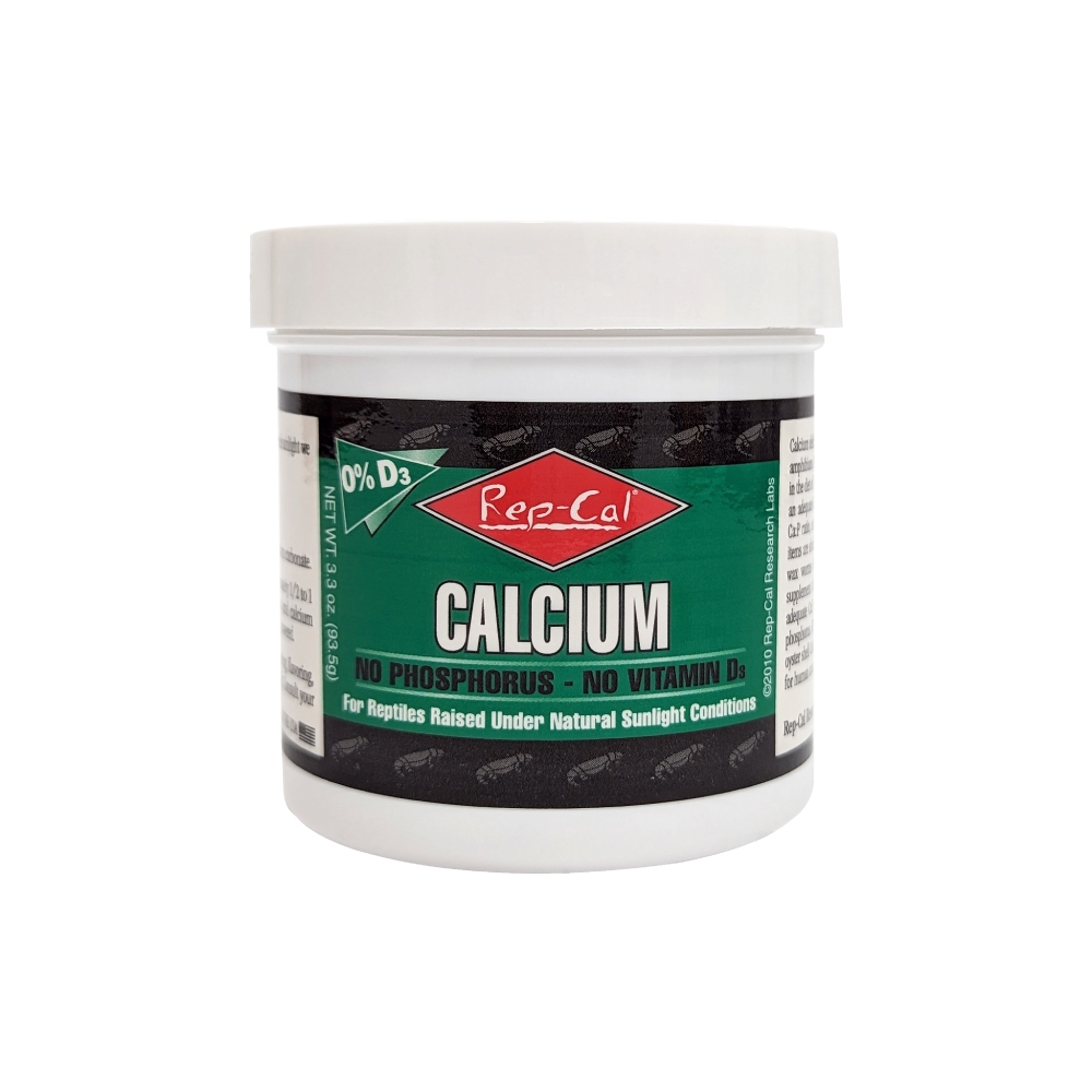 Rep-cal Rep-Cal 銳可 無磷 鈣粉 鈣添加 超細粉 不含維生素 D3 7Lb / 93.5g 美國原裝進口 爬蟲