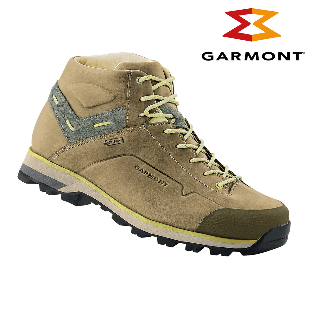 GARMONT 男款GTX中筒休閒旅遊鞋Miguasha Nubuck 002628 灰綠