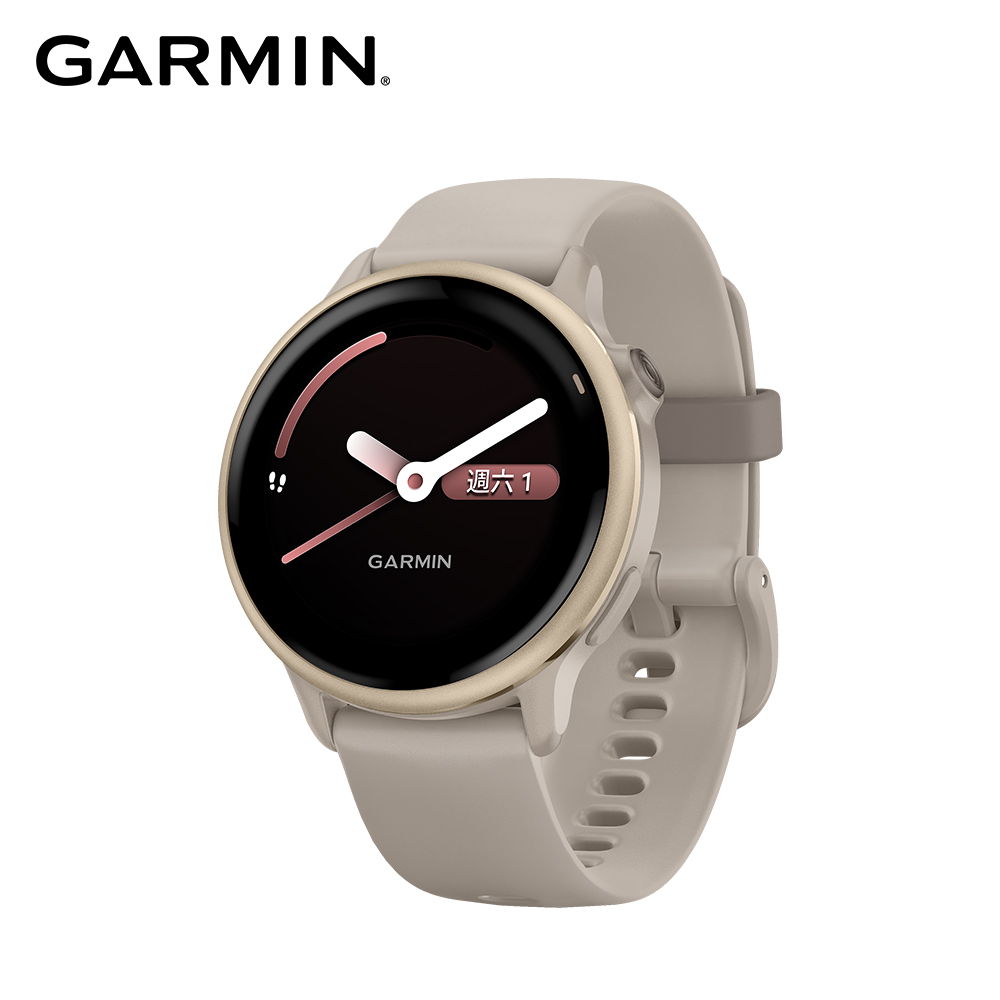 GARMIN vivoactive 6 GPS 智慧腕錶 法式灰