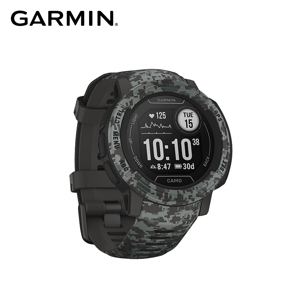 GARMIN INSTINCT 2 本我系列GPS腕錶- 迷彩版- PChome 24h購物