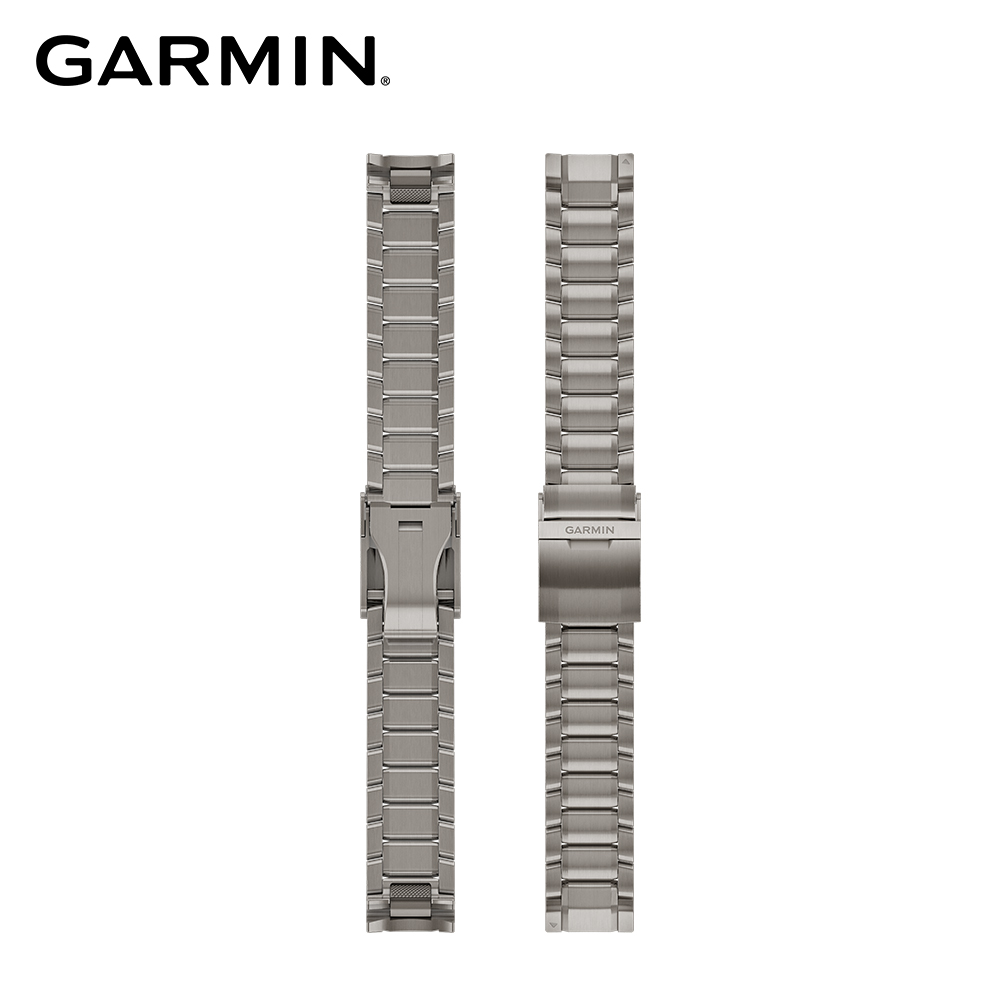 GARMIN MARQ QuickFit 22mm 後掠翼風格鈦金錶鍊- PChome 24h購物
