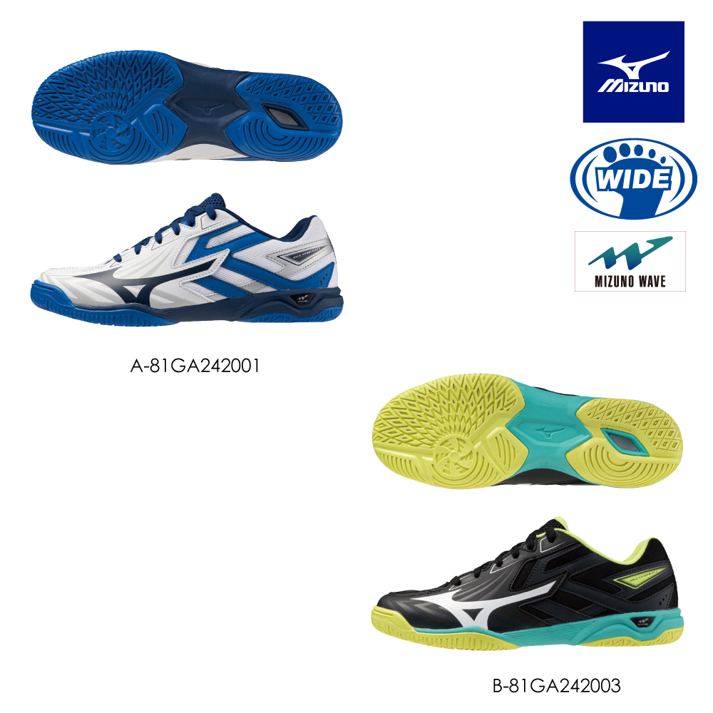 MIZUNO 美津濃 WAVE KAISERBURG 8 桌球鞋 81GA2420XX(任選一色)