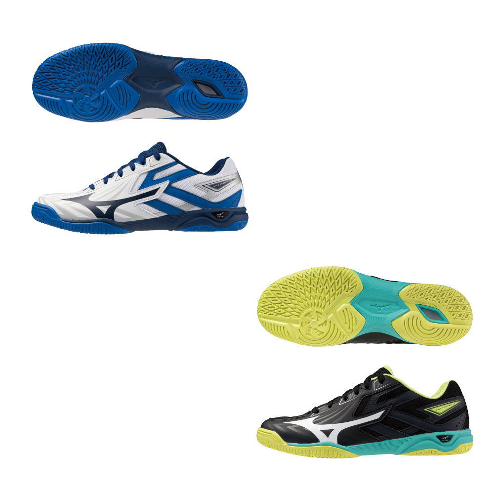 山歲 ACS] Mizuno 桌球鞋Wave Kaiserburg 8 男鞋寬楦黑綠室內運動運動
