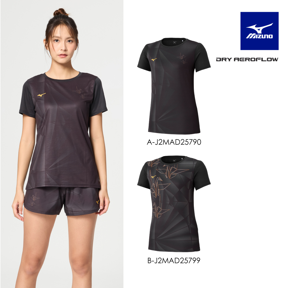 MIZUNO 美津濃 女款 路跑短袖T恤 J2MAD257XX(任選一色)