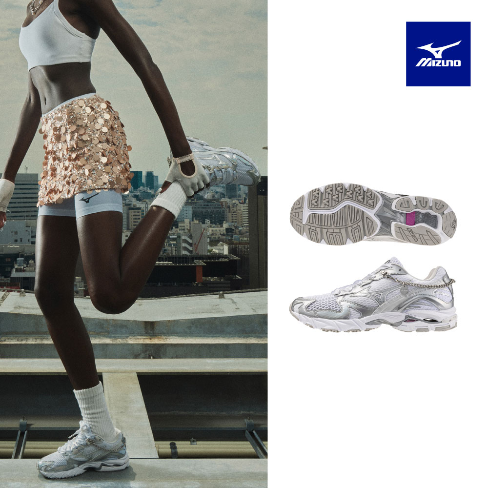 MIZUNO 美津濃 SPORTSTYLE Wave Rider 10「Jewels Pack」系列 女款 休閒慢跑鞋 D1GA260E01