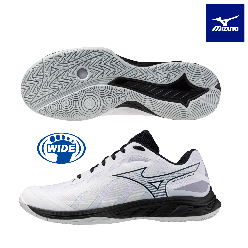 MIZUNO 美津濃WAVE FANG EL 2 寬楦羽球鞋71GA242302 - PChome