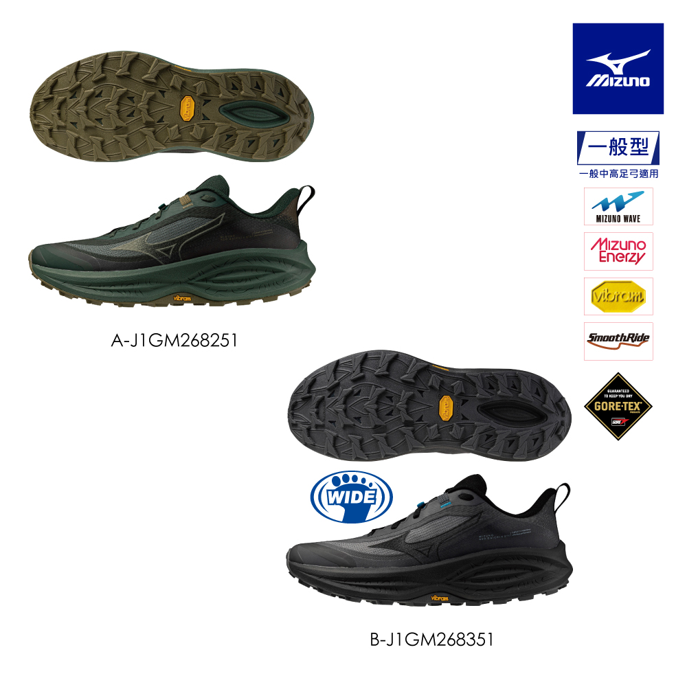 MIZUNO 美津濃 MIZUNO DAICHI 10 GTX 男款 慢跑鞋 J1GM268XXX（任選一色）