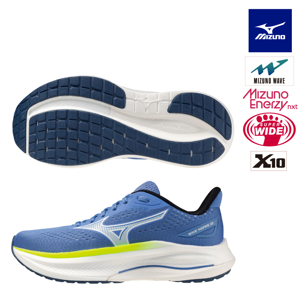 MIZUNO 美津濃WAVE INSPIRE 21 男款慢跑鞋J1GC254503 - PChome 24h購物