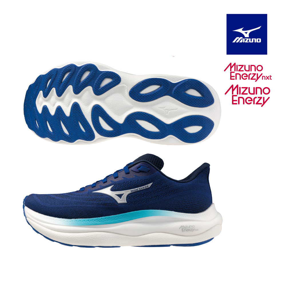 MIZUNO 美津濃WAVE SKY 9 男款慢跑鞋J1GC250252 - PChome 24h購物
